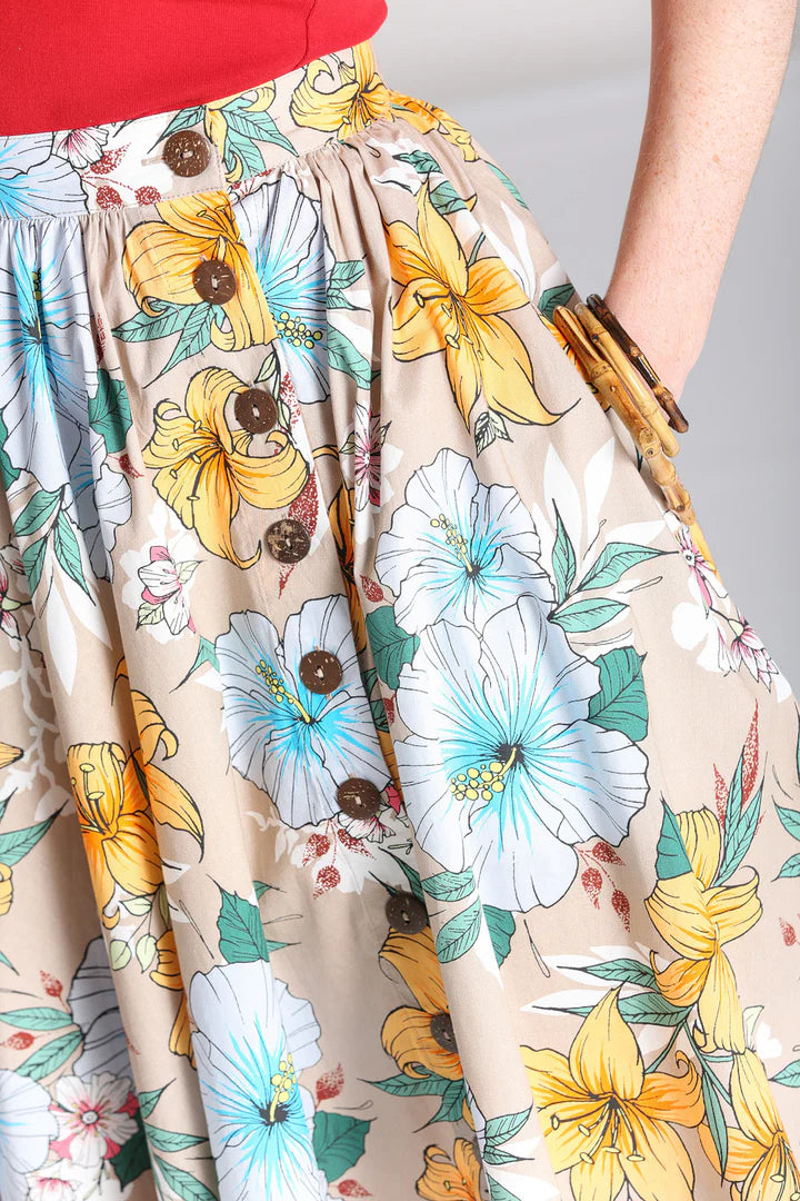 Pattaya Tropical Hibiskus Rock beige