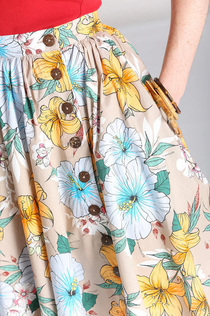 Pattaya Tropical Hibiskus Rock beige