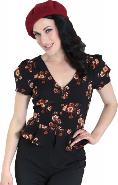 Orla Vintage Bluse