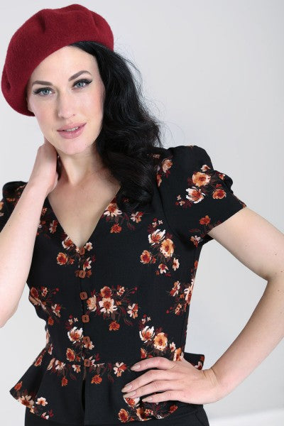 Orla Vintage Bluse