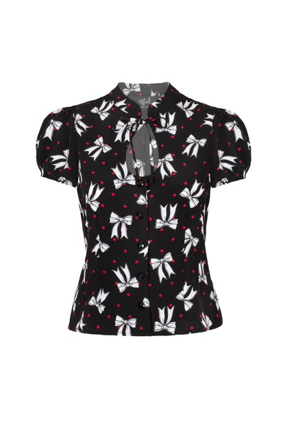 Bobbie Bow Bluse