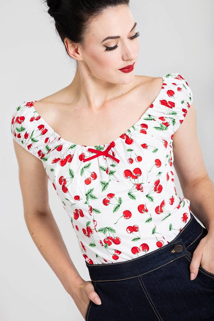 Sweet Cherry Top - Plus Size