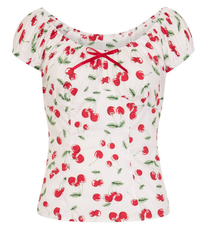 Sweet Cherry Top - Plus Size