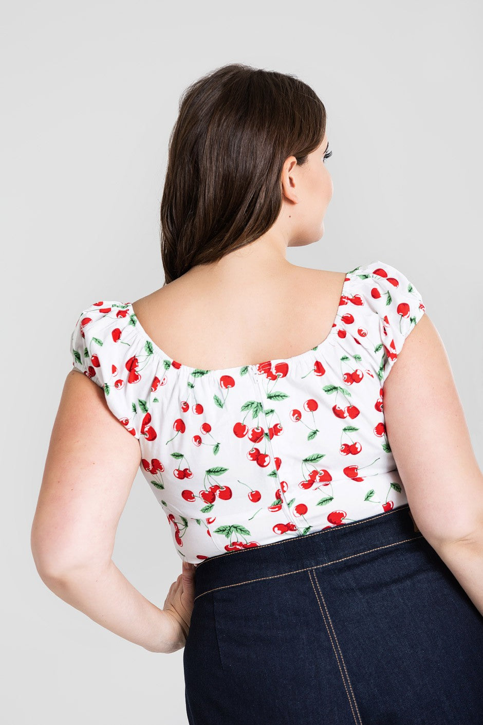 Sweet Cherry Top - Plus Size