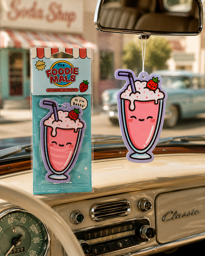 Betty Milkshake Lufterfrischer - Erdbeerduft für´s Auto