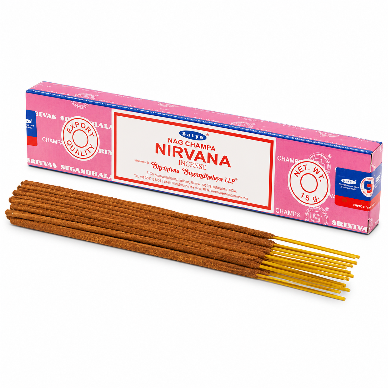 Nag Champa Nirvana Räucherstäbchen