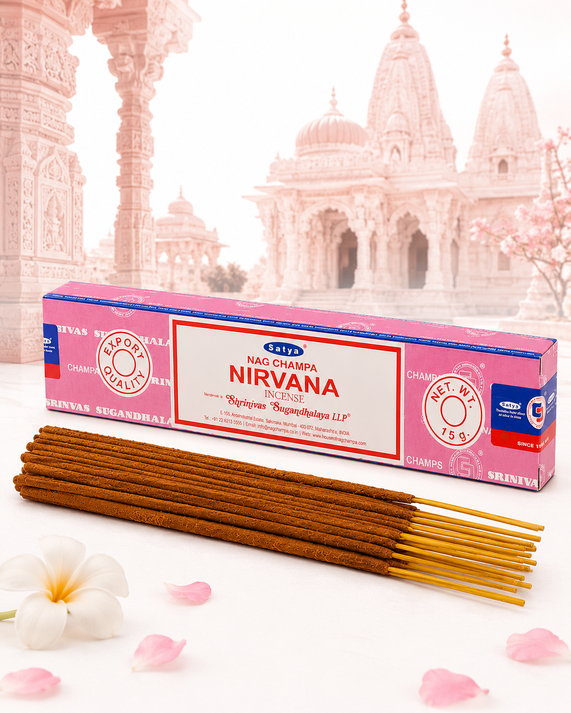 Nag Champa Nirvana Räucherstäbchen