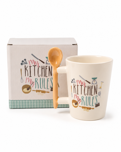 My kitchen my rules Tasse