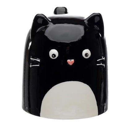 Black Cat Mug - Katzen-Tasse