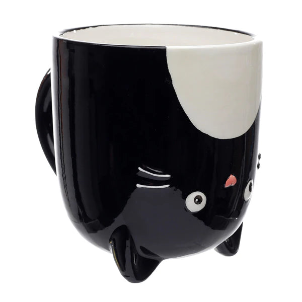 Black Cat Mug - Katzen-Tasse