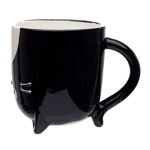 Black Cat Mug - Katzen-Tasse