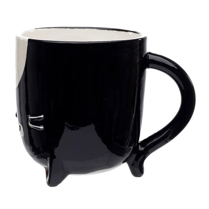 Black Cat Mug - Katzen-Tasse
