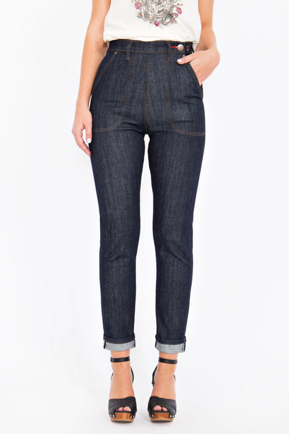 Queen Kerosin Strech Selvedge Jeans