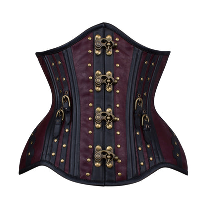 Steampunk Korsett Kunstleder C-Lock