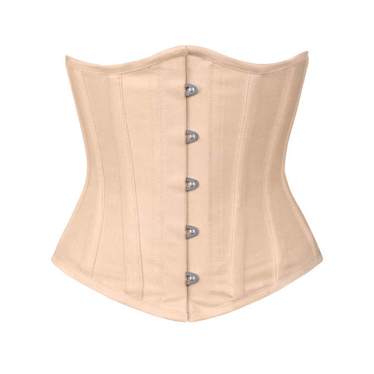 Vintage Taillenkorsett Twill beige