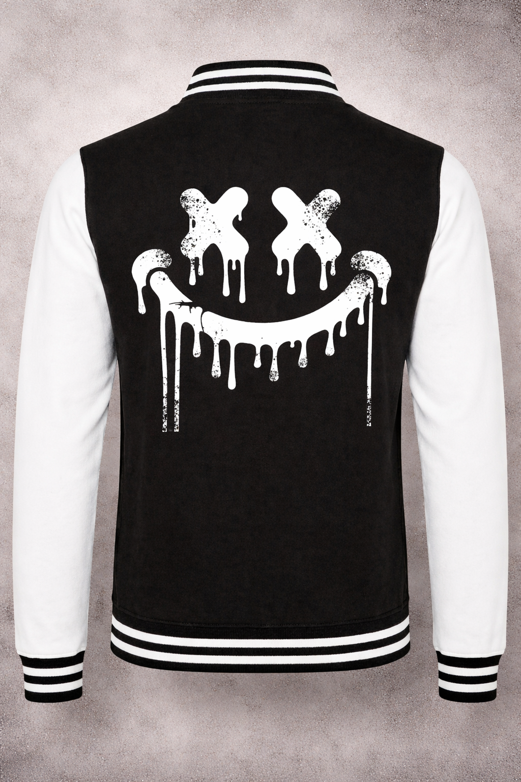 College-Jacke Dripping Smiley
