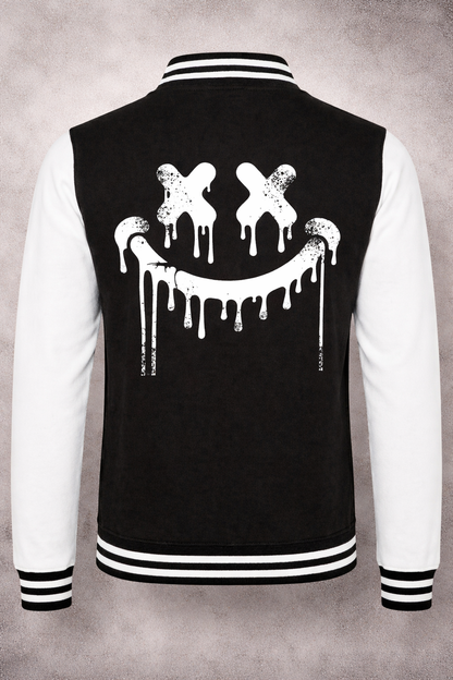 College-Jacke Dripping Smiley