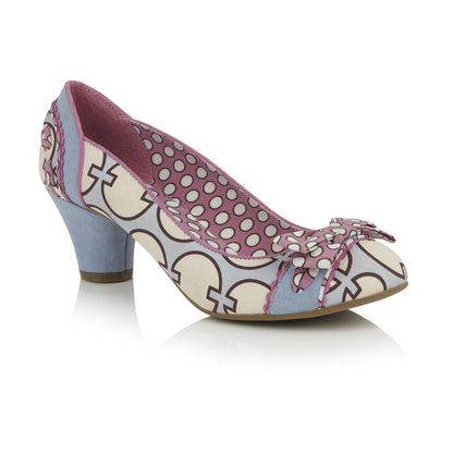 Hayley Vintage Pumps skyblue