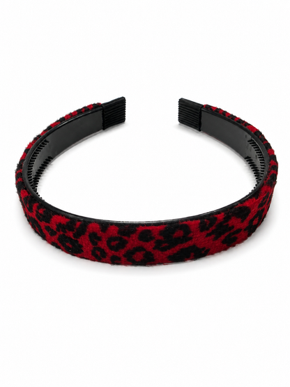 Red Leo Plüsch Haarreif