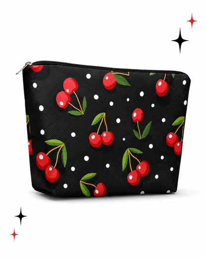 Cherry Kosmetiktasche - Mäppchen mit Kirschen