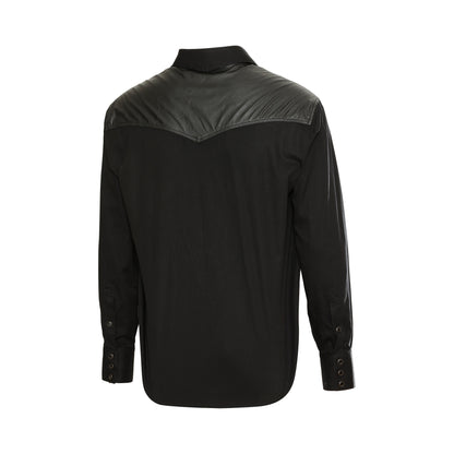 Western-Hemd Spencer schwarz