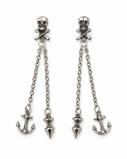 Ohrringe Anker & Lot - lange Gothic Ohrhänger