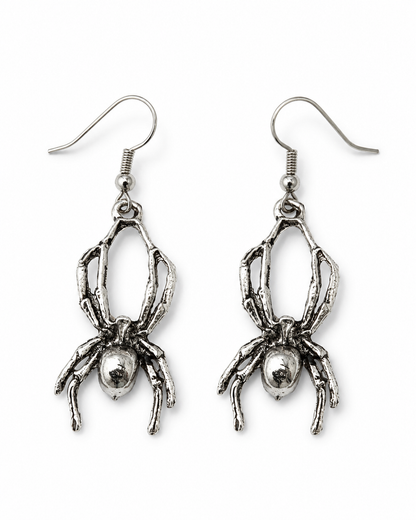 Ohrringe Spider - Gothic Ohrringe mit Spinnen