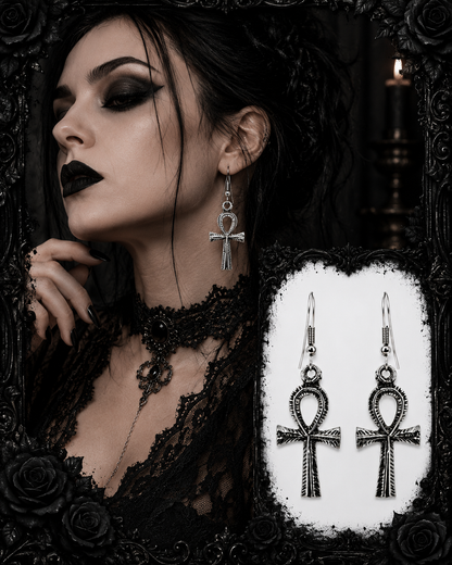 Ohrringe Ankh - ägypisches Symbol Key of Life