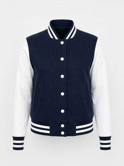 Varsity Jacket College Jacke unisex oxford navy