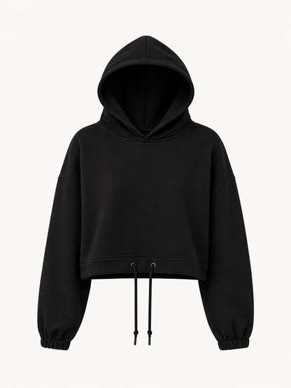 Oversize Cropped Hoodie