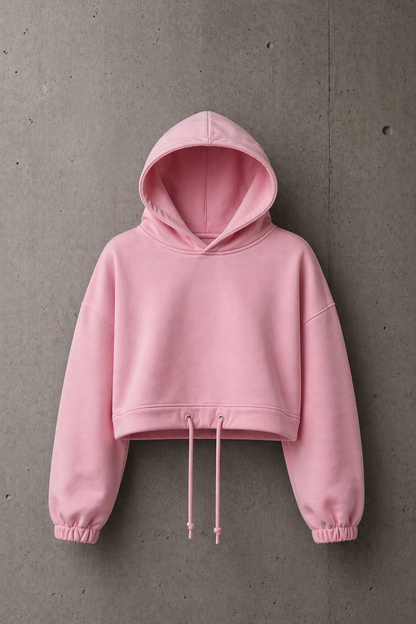 Oversize Cropped Hoodie