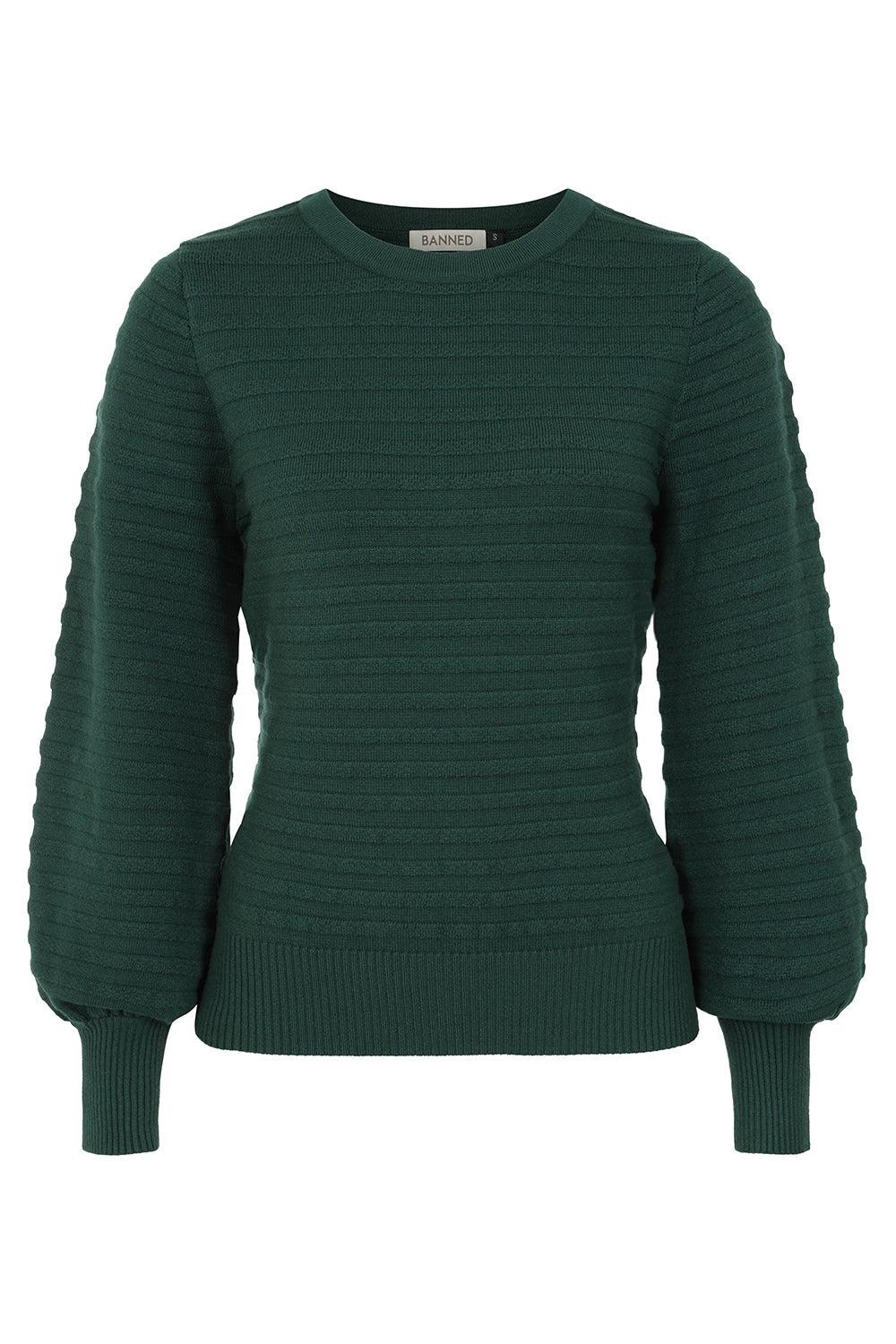 Carla July Jumper green – Banned Retro Modelansicht