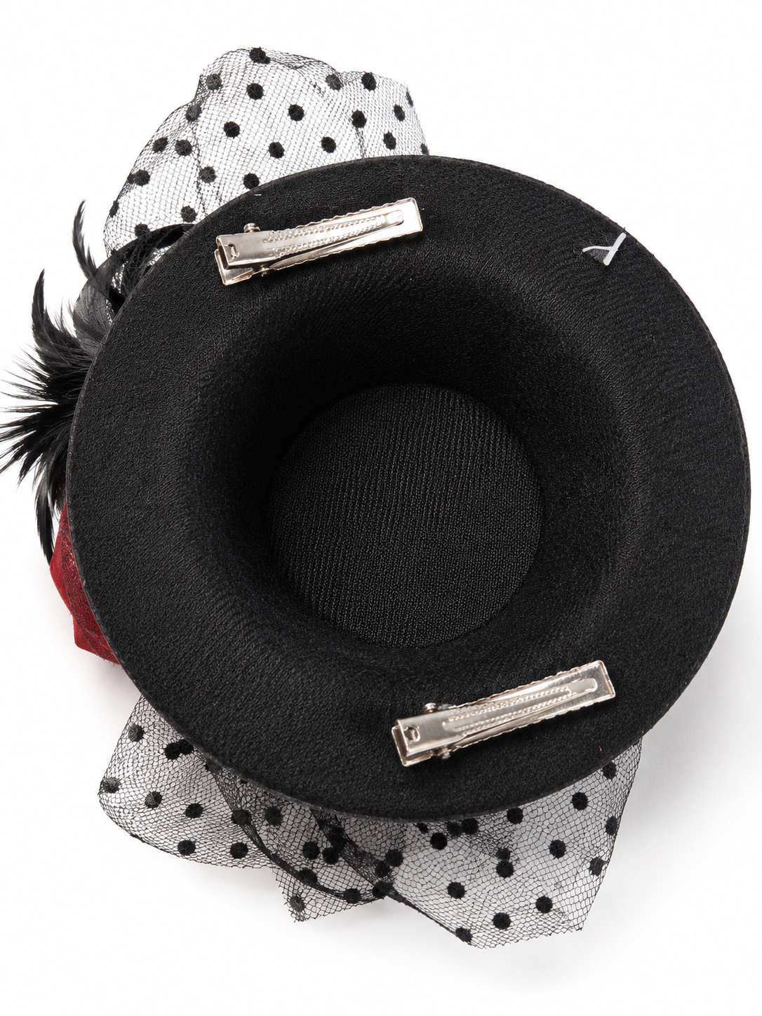 Burlesque Minihut mit Feder
