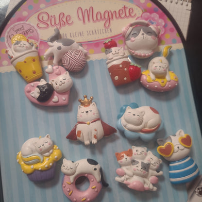 Katzenmagnete 3er Set