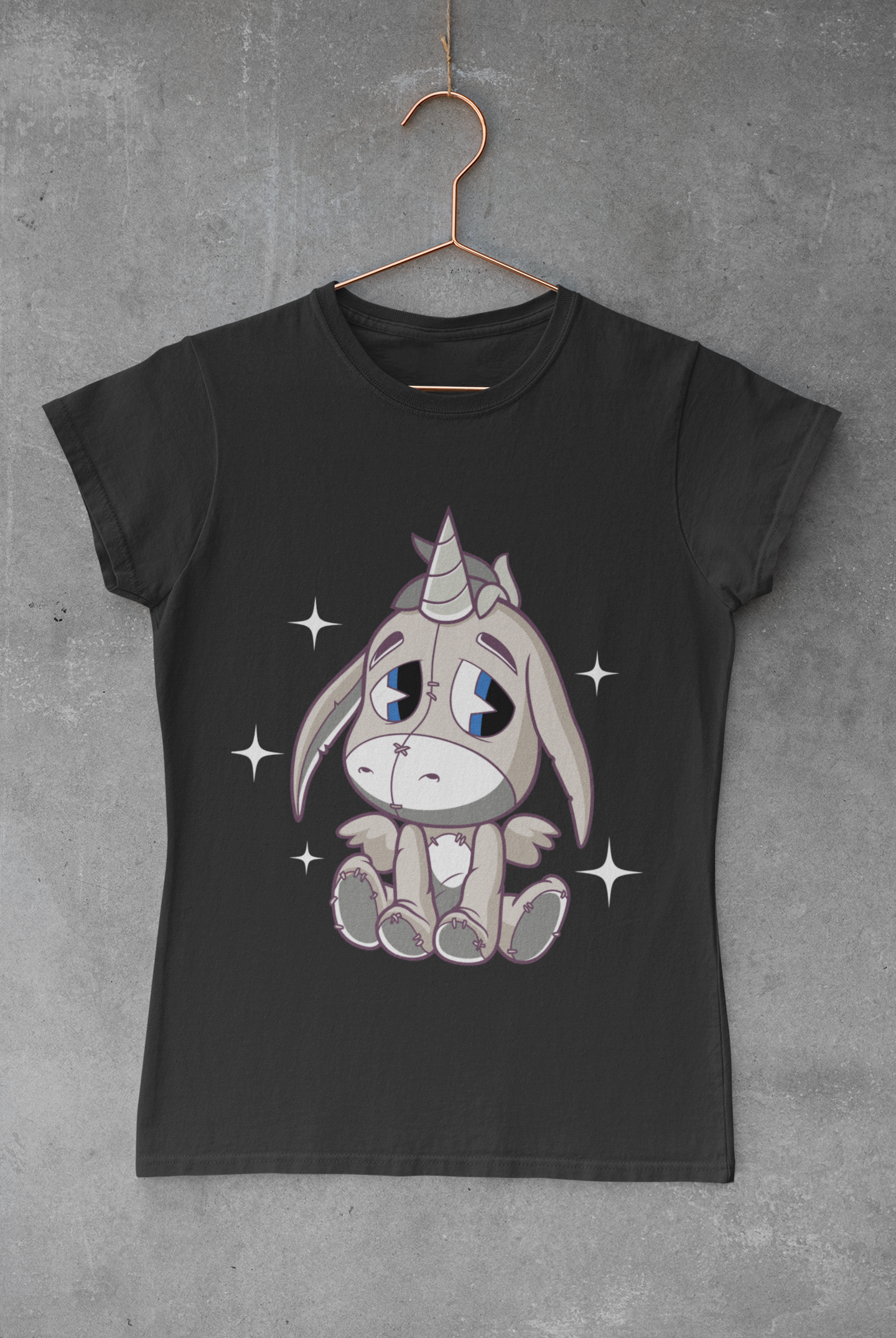 Cute Unicorn - Ladies Organic Shirt