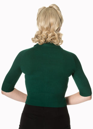 April Cardigan darkgreen