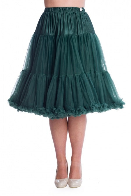 Petticoat 70cm bottlegreen