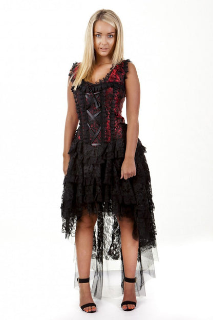 Ophelie Dress Kingbrokat rot