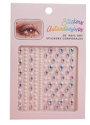 Kristall-Sticker Körperschmuck