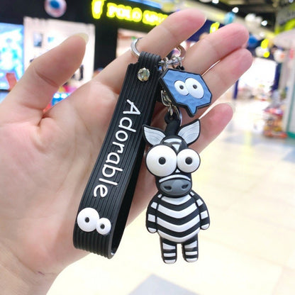 Schlüsselanhänger Taschendeko Zebra