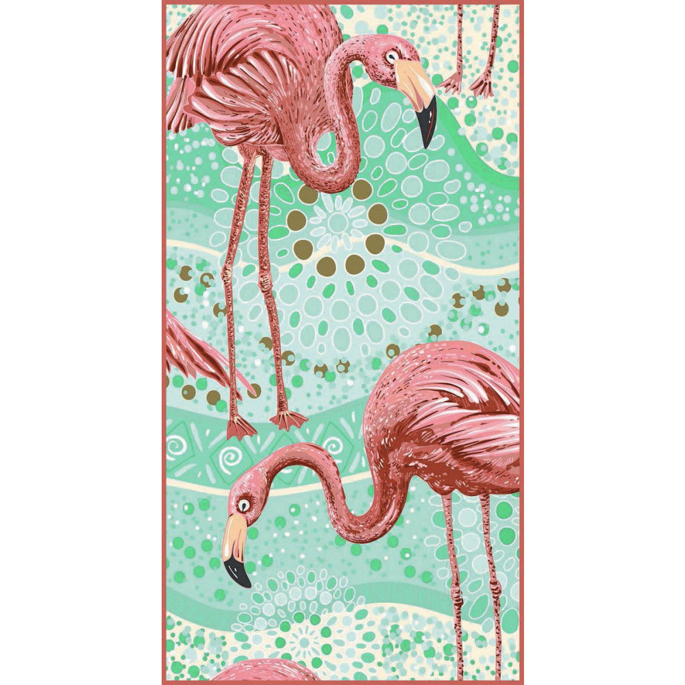 Strandtuch Flamingos