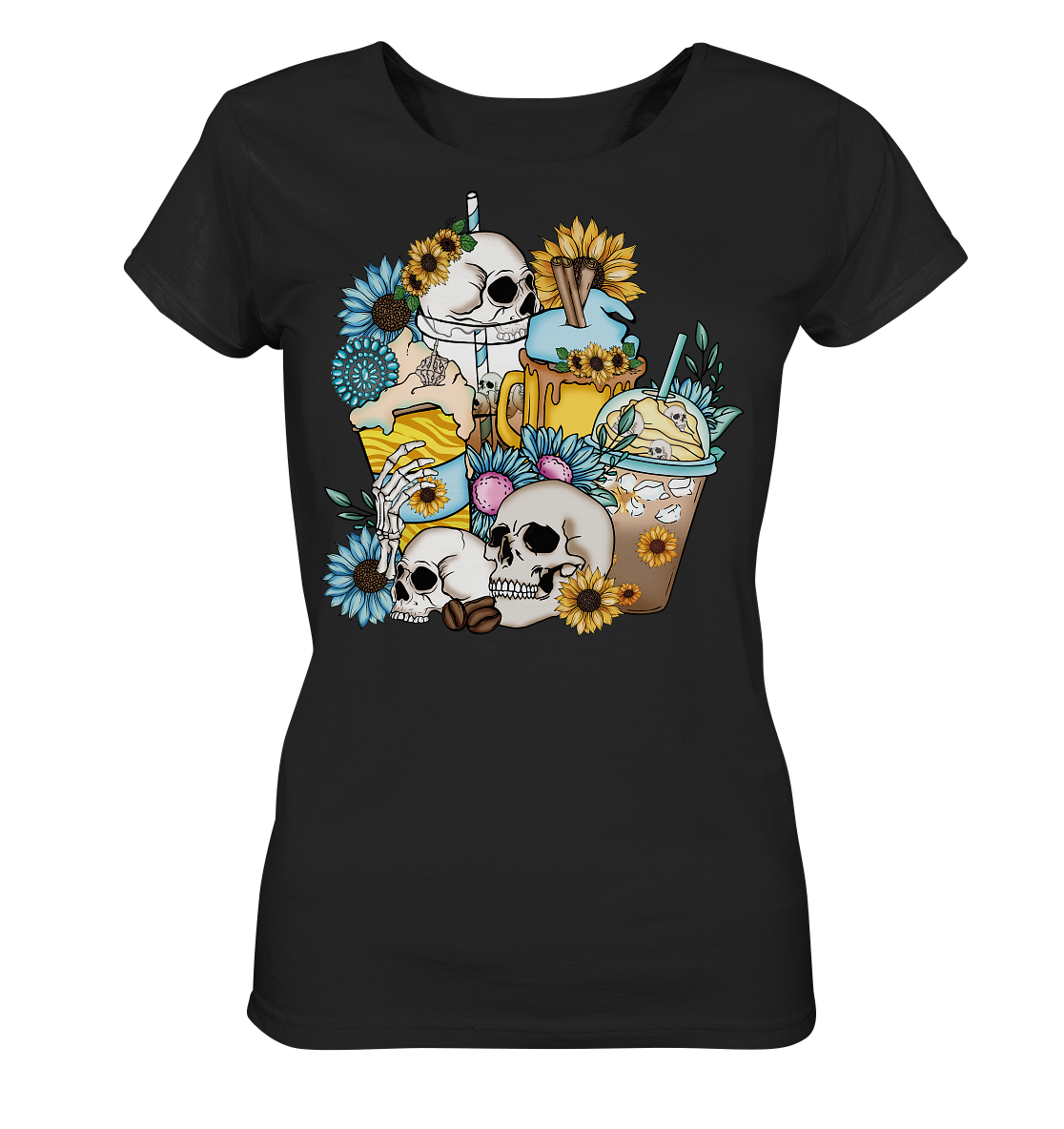 Coffee & Skulls - Ladies Shirt