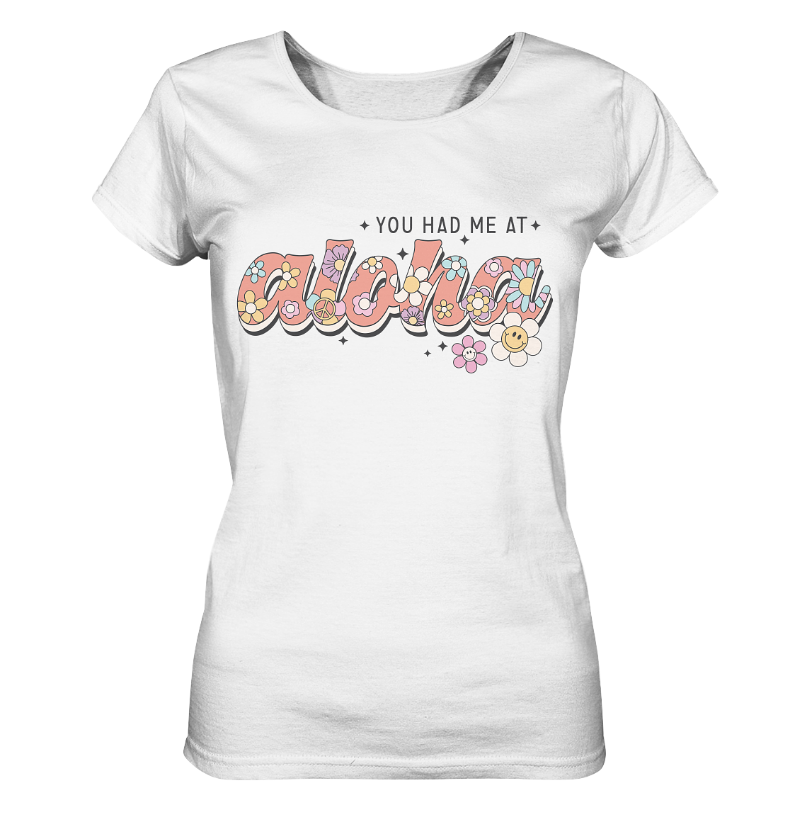 Retro Summer - Aloha - Ladies Organic Shirt