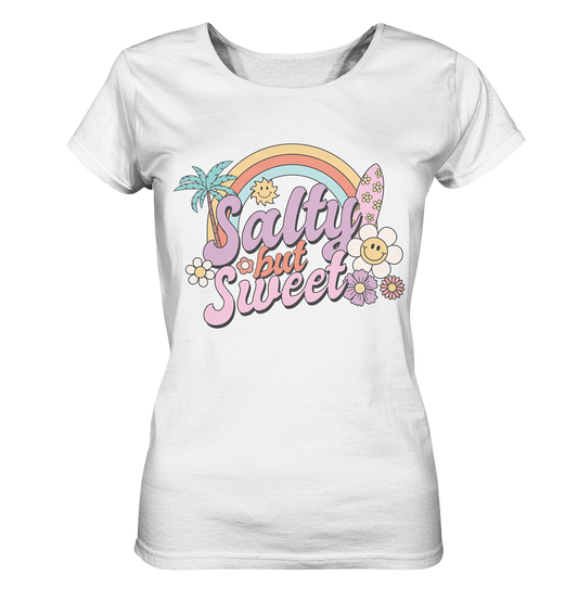 Retro Summer - Salty but sweet - Ladies Organic Shirt