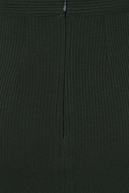 Sally Knitted Skirt grün