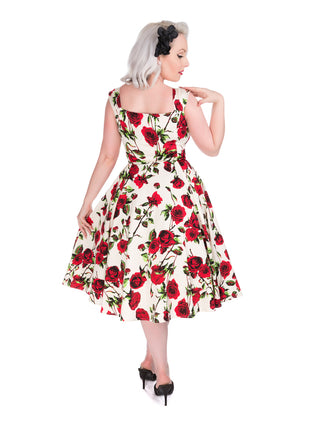 Ditsy Roses Dress Rosenkleid