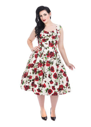 Ditsy Roses Dress Rosenkleid