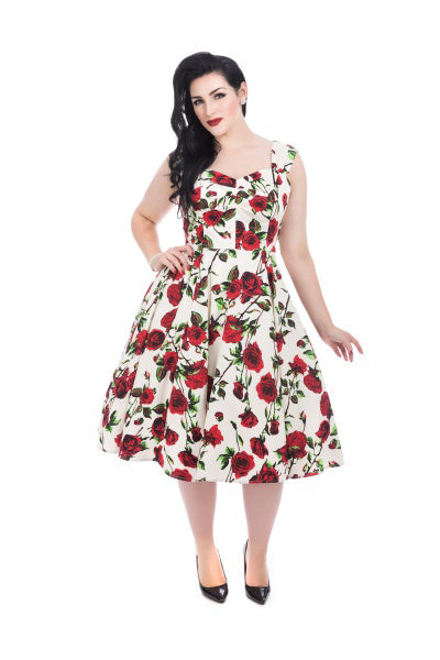 Ditsy Roses Dress Rosenkleid
