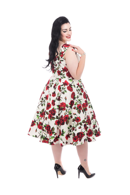 Ditsy Roses Dress Rosenkleid