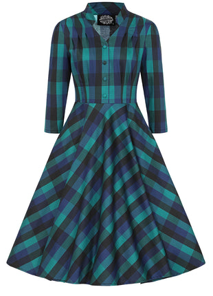 Louisa Check Dress